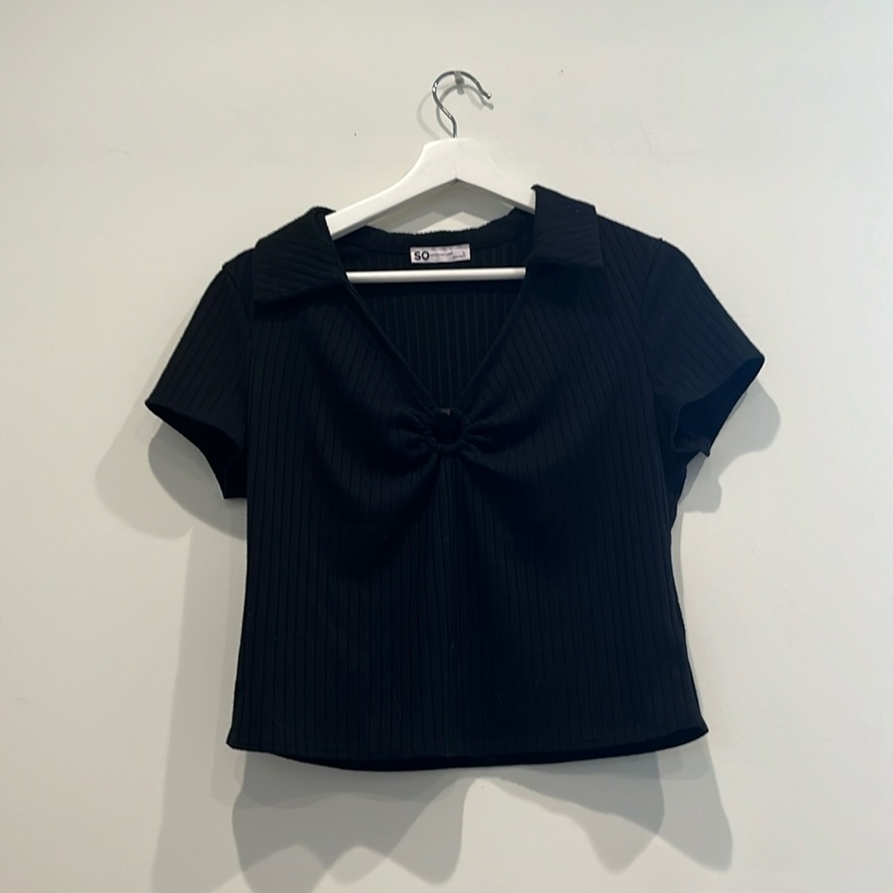 “SO Goods For Life” Size L black shirt